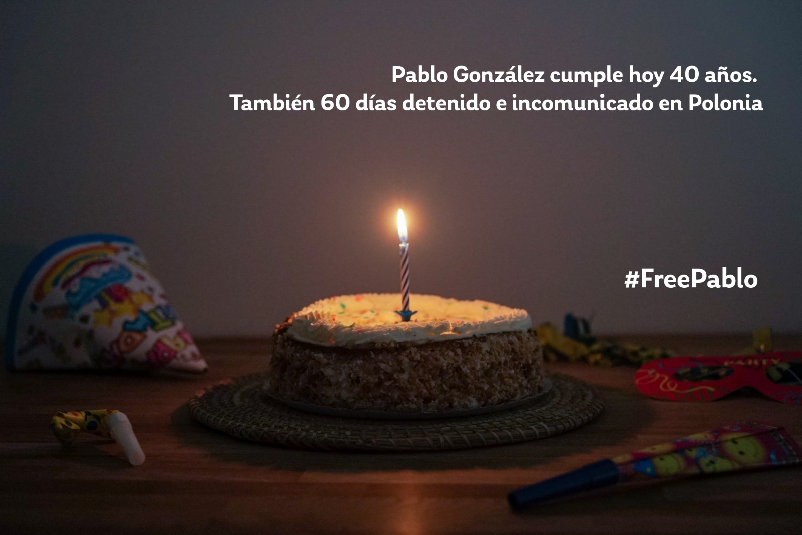 Pablo González cumple hoy 40 años también 60 días detenido e incomunicado en Polonia